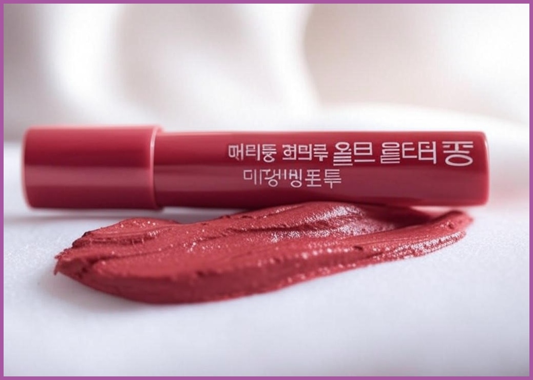 메리쏘드 릴타투 워터 립틴트, 크림슨레드, 2.7g, 1개 - 이미지 1